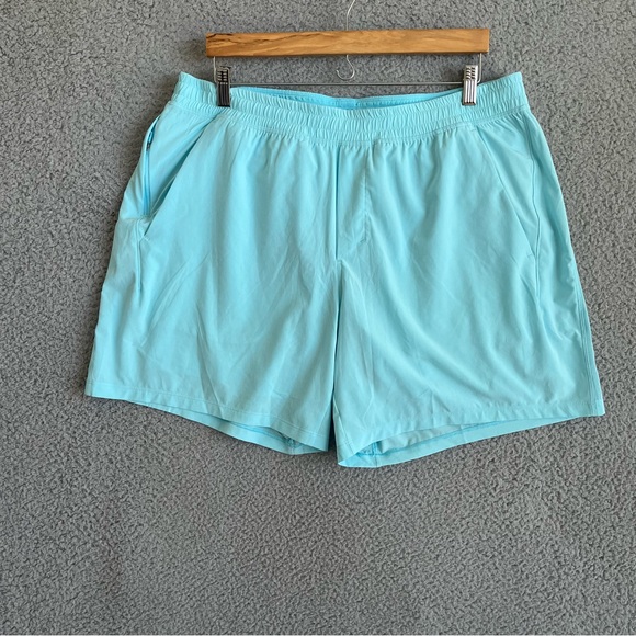 Lululemon Men’s Shorts Arctic Green Size XXL - Picture 1 of 9